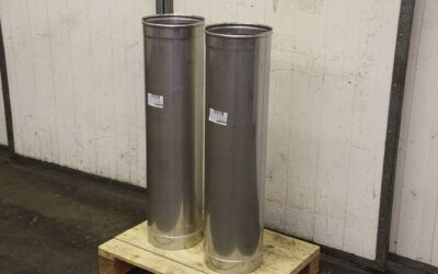 Edelstahl VA Schornstein 2 Stück von Vogel und Noot - FC410010000025000