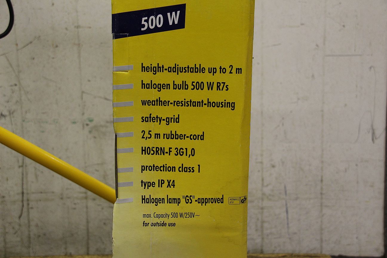Halogen Strahler von Schwabe - 500 W – Bild 5