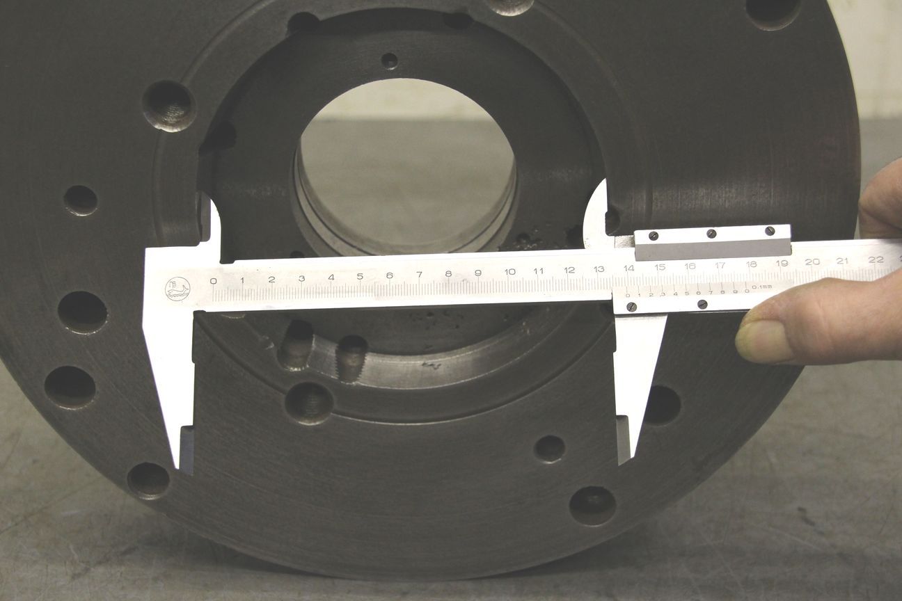 Futterflansch von unbekannt - Ø 315 mm – Bild 5