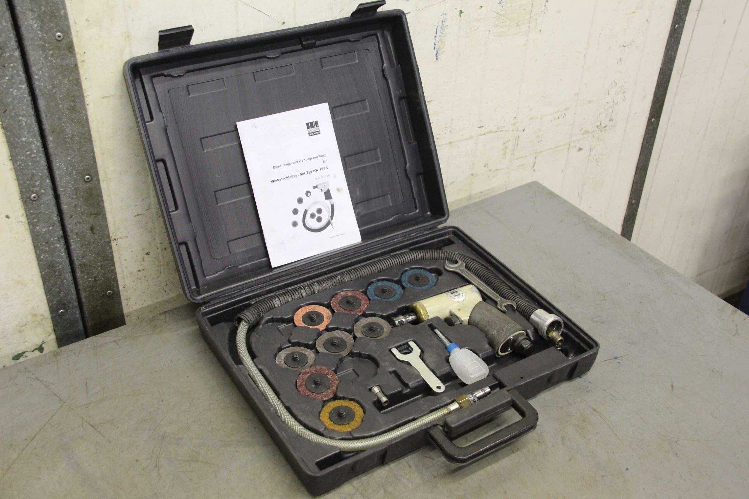 pneumatischer Winkelschleifer von Schneider - HW 105 L – Bild 2