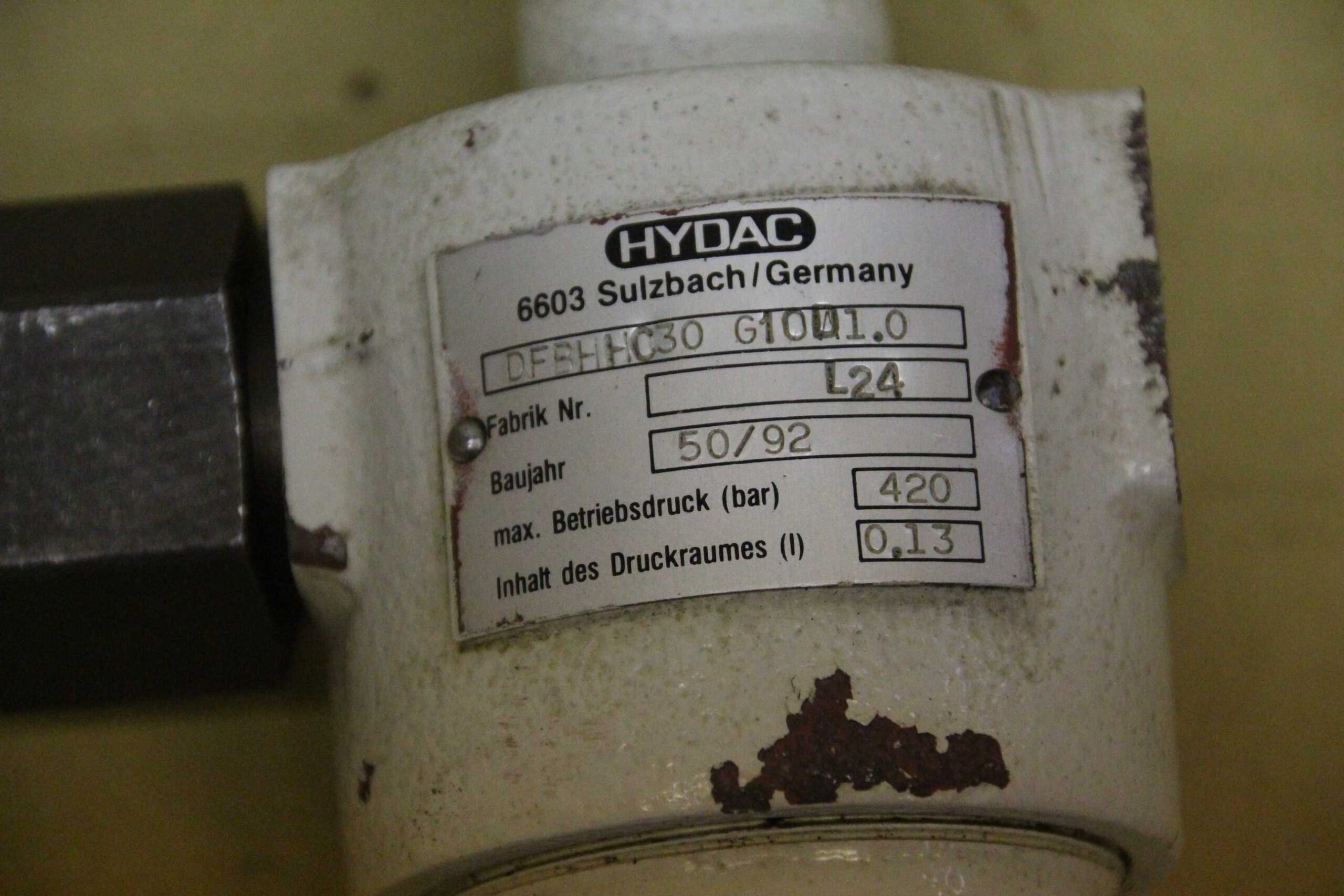 Druckfilter von HYDAC - DFBHHC30 G10D1.0 – Bild 4