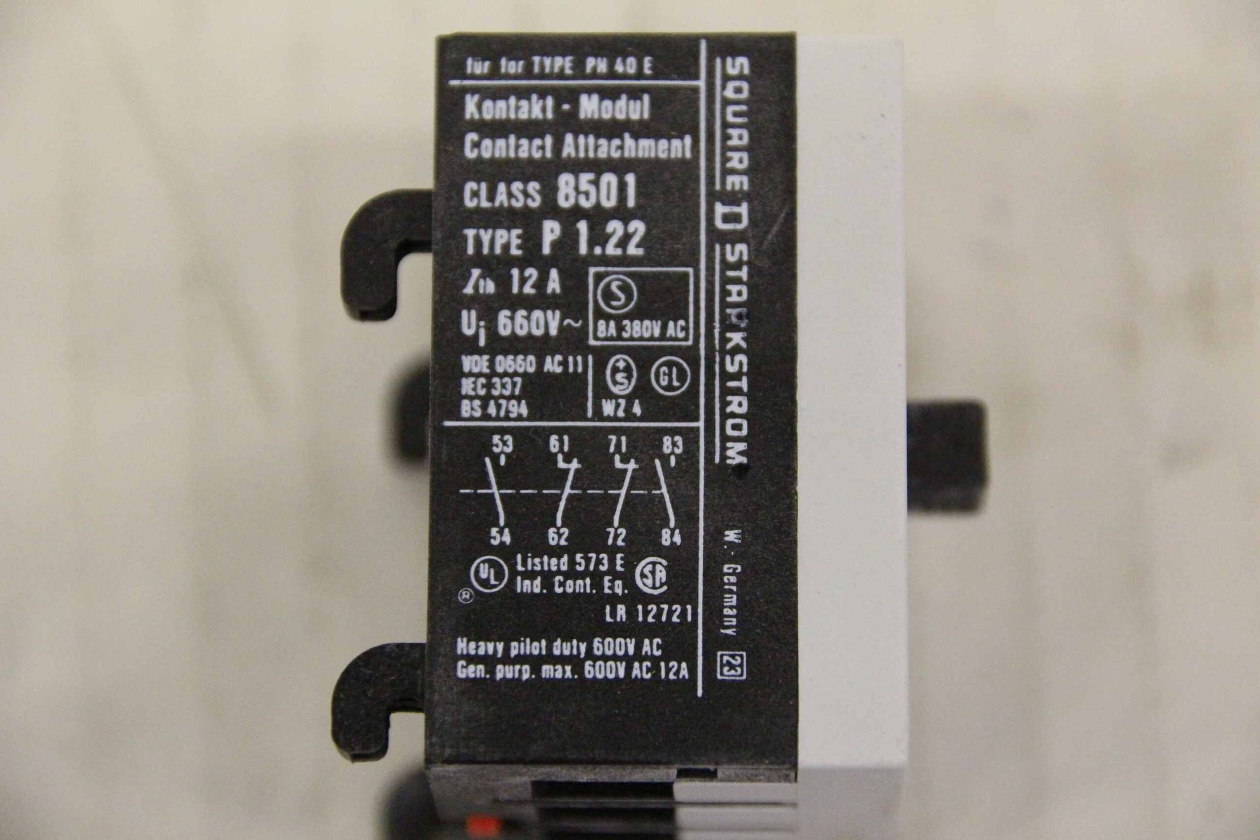 Kontakt-Modul von Square D - PH 62 E – Bild 4