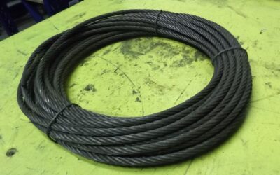Kranseil Ø 9 mm 23 m von Stahl - Drallarm
