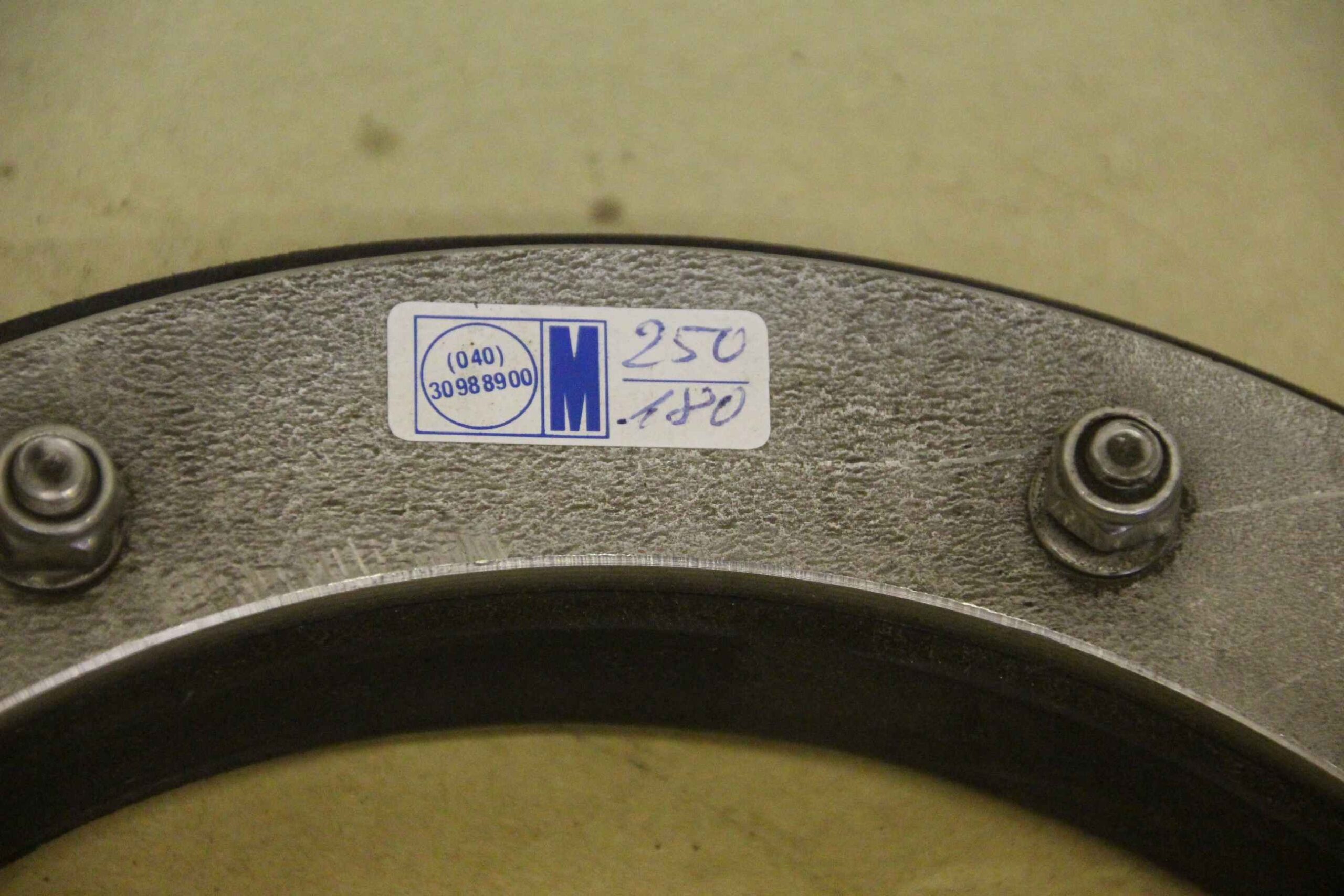 Rohrdichtkissen von Edelstahl - Ø 250/180 mm – Bild 4