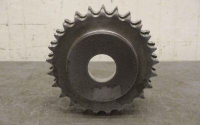 Kettenrad 24 B-2  25  Zähne von unbekannt - Duplex 1 1/2" x 1" – Bild 3