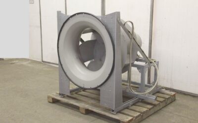 Staubabsauggebläse 18,5 kW von Babcock - Durchmesser Lüfter 960 mm