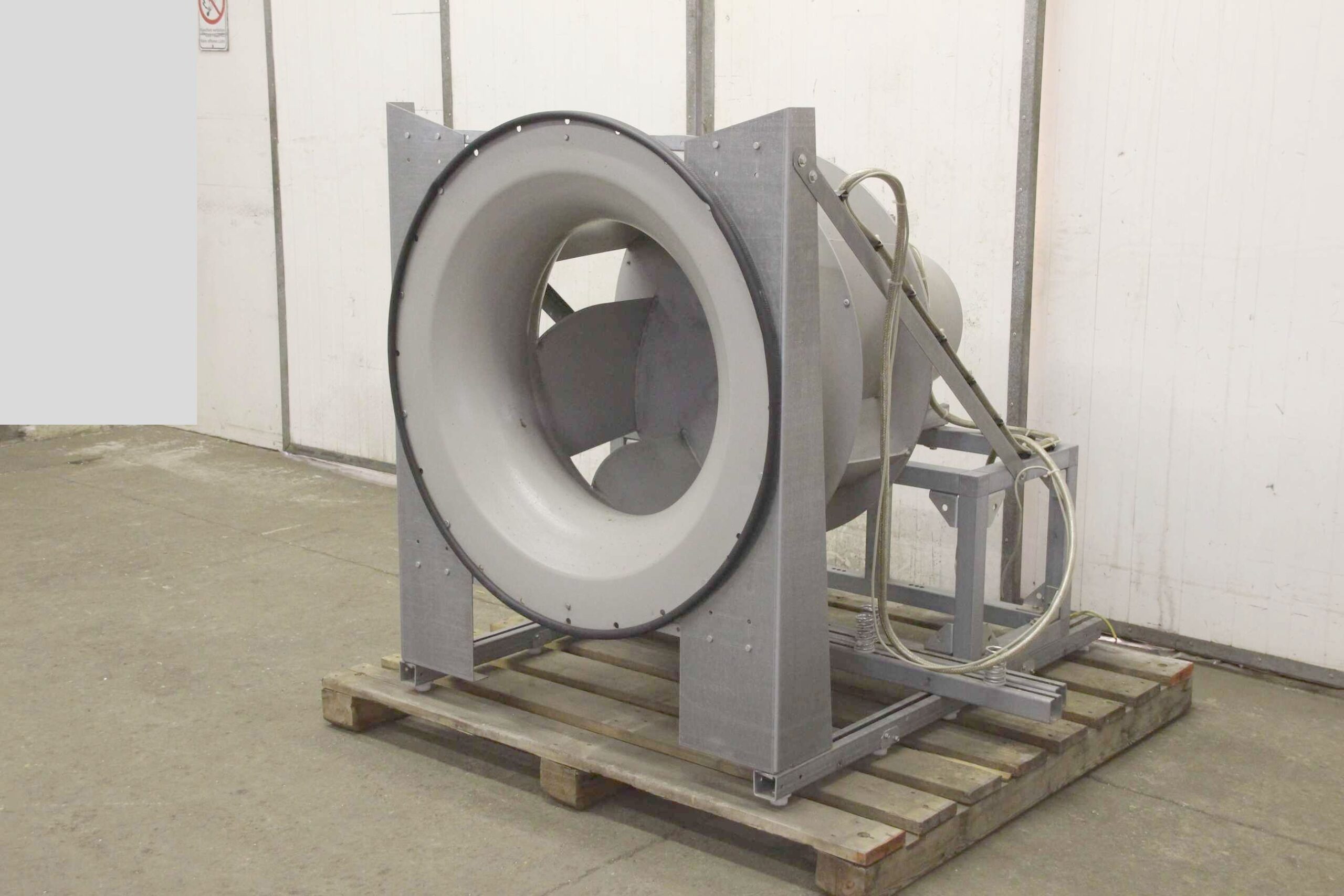 Staubabsauggebläse 18,5 kW von Babcock - Durchmesser Lüfter 960 mm