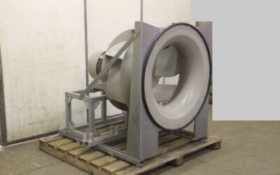 Alternative view of Staubabsauggebläse 18,5 kW von Babcock - Durchmesser Lüfter 960 mm