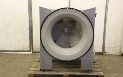 Staubabsauggebläse 18,5 kW von Babcock - Durchmesser Lüfter 960 mm – Bild 3