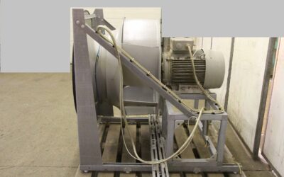 Staubabsauggebläse 18,5 kW von Babcock - Durchmesser Lüfter 960 mm – Bild 4