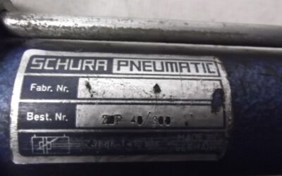 Pneumatikzylinder von Schura - ZDP 40/300 – Bild 4