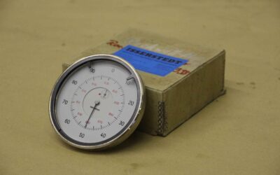 Meßuhr von Isserstedt - Durchmesser 130 mm