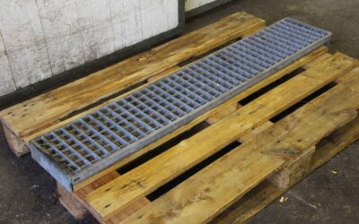 Alternative view of Gitterroste von Stahl - 1260 x 230 x 30 mm