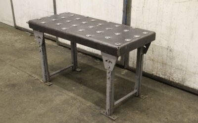 Ablagetisch mit Röllchenbahn von unbekannt - 1100/515/H660 mm