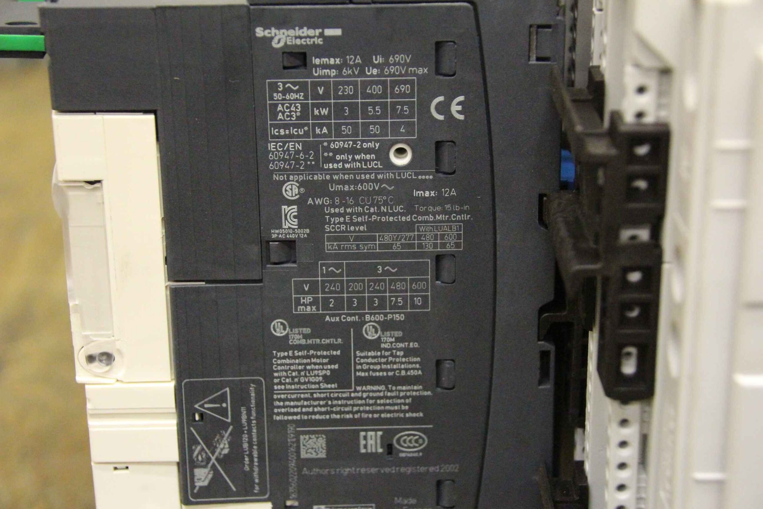 Steuerungsmodul von Schneider - LUCA 12 BL LUB12 – Bild 7