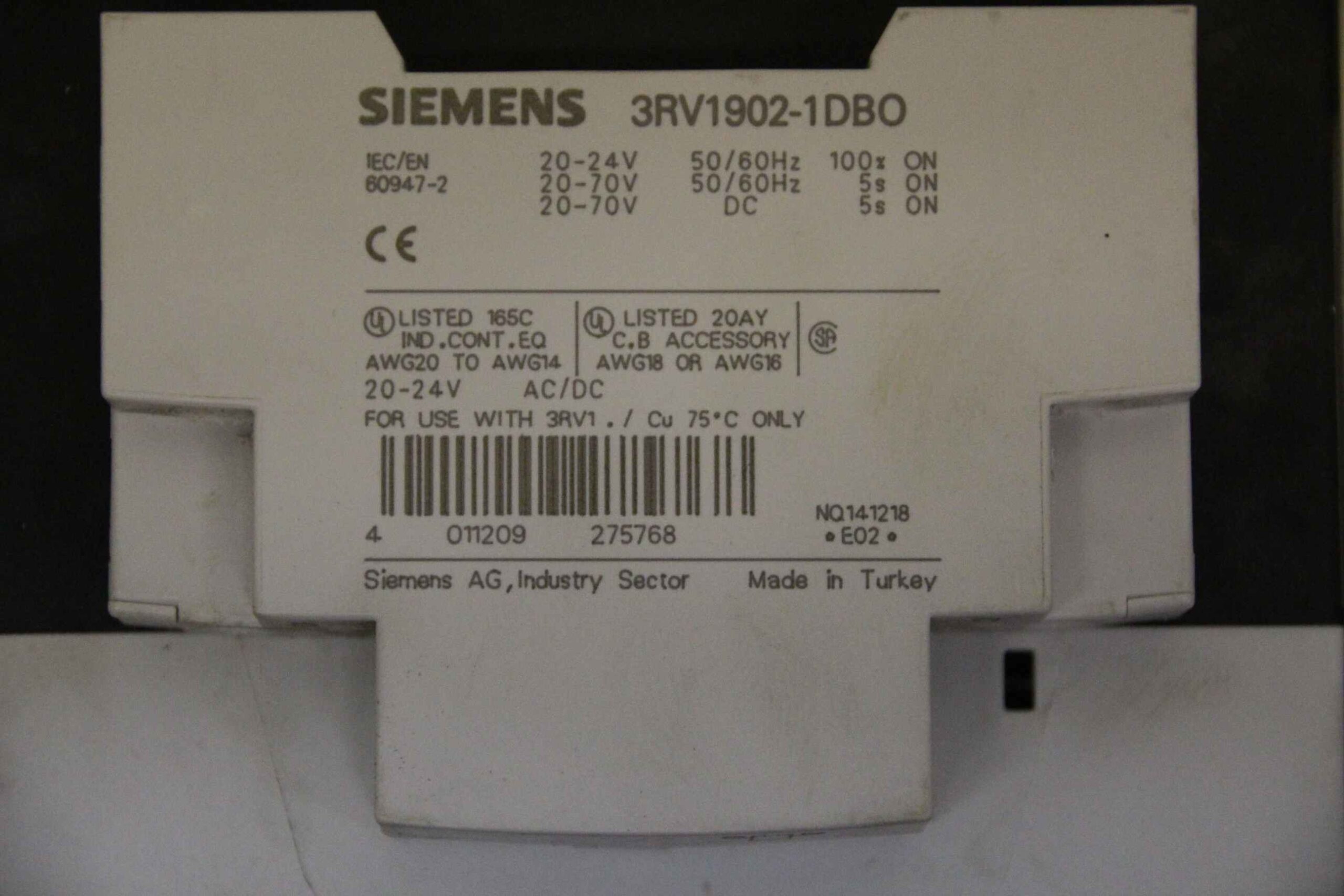 Leistungsschalter von Siemens - SIRIUS 3RV – Bild 5