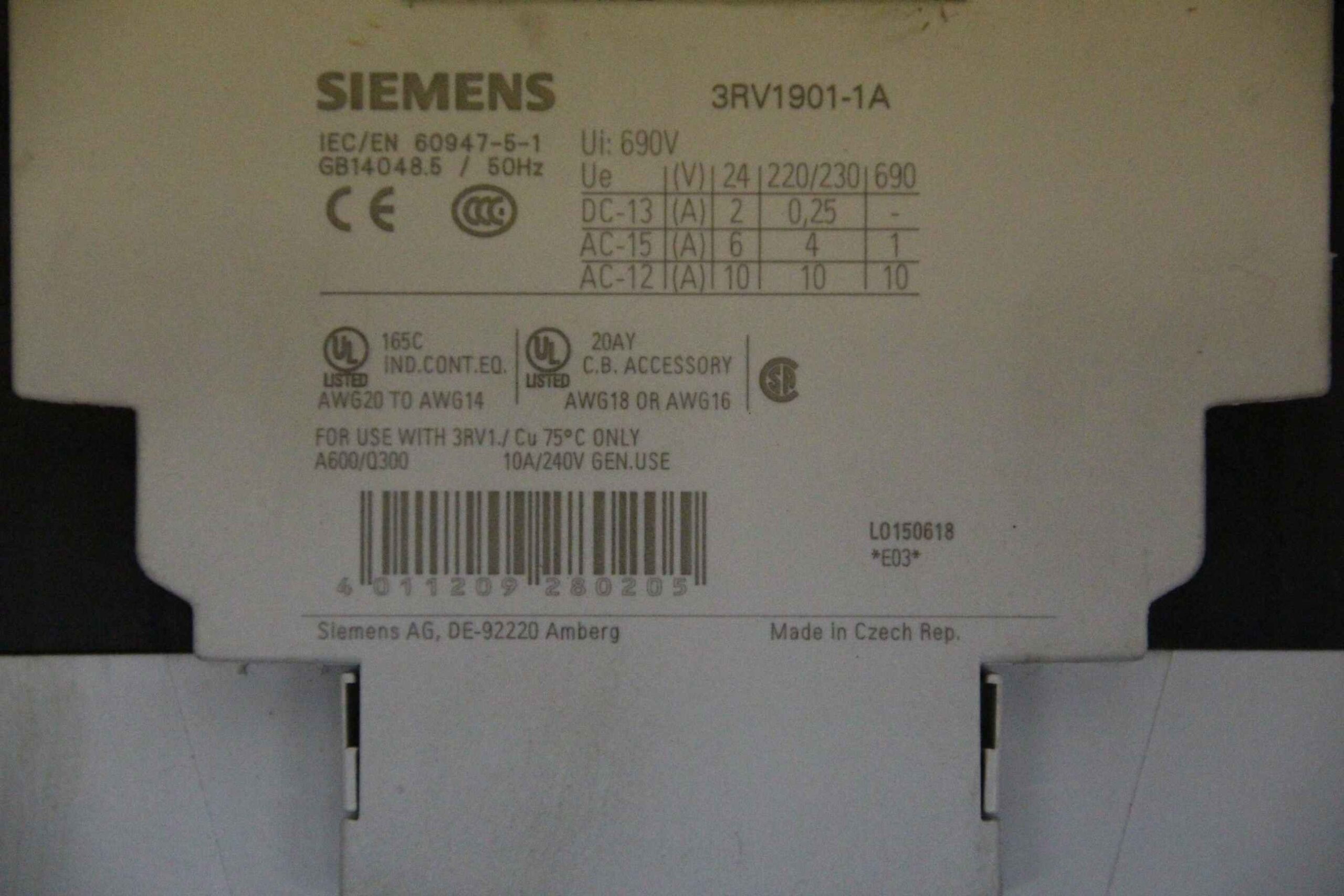 Leistungsschalter von Siemens - SIRIUS 3RV – Bild 6