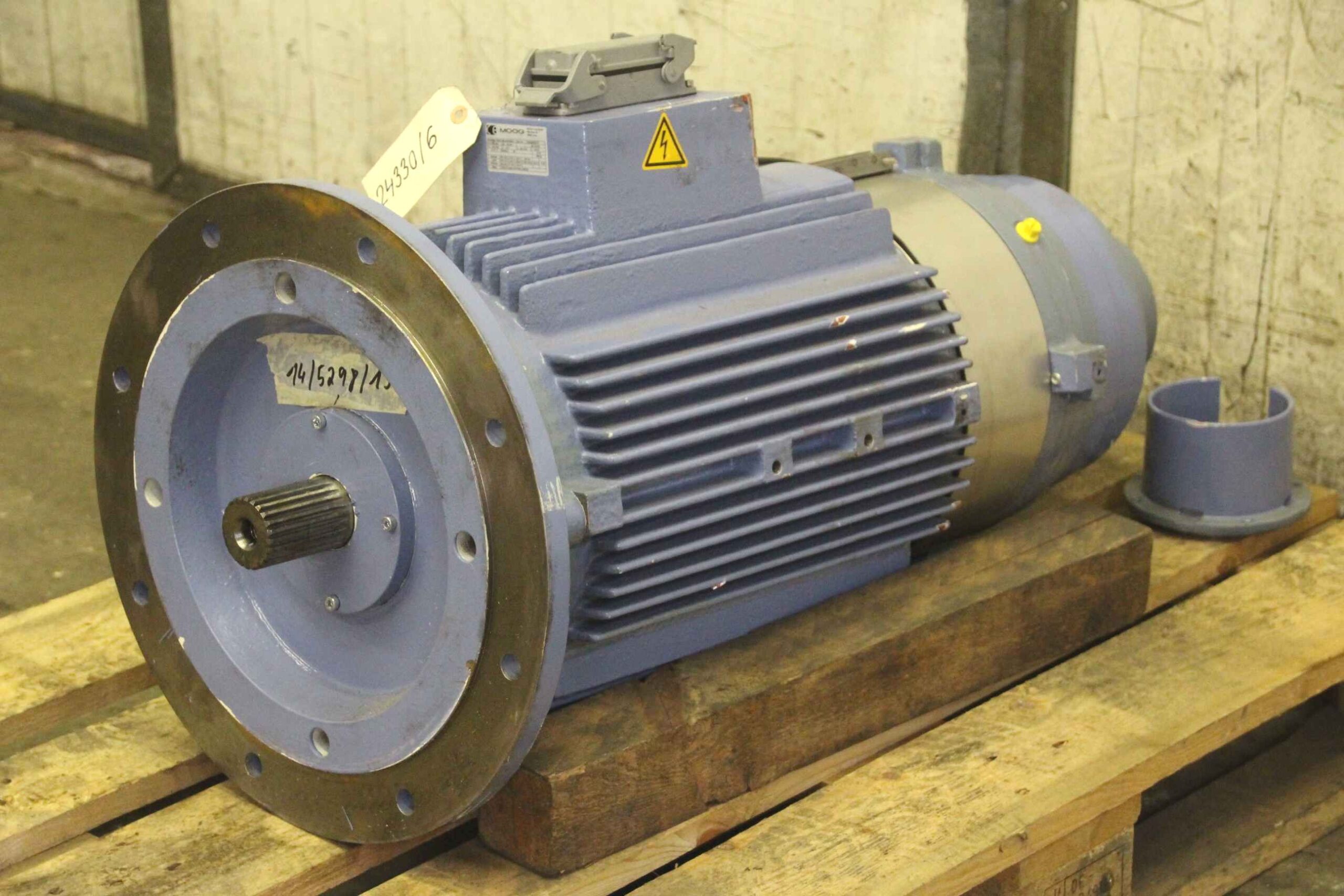 Servomotor 120 Nm 1250 U/min von Moog - FGVR 180L4-D-A-BC-C