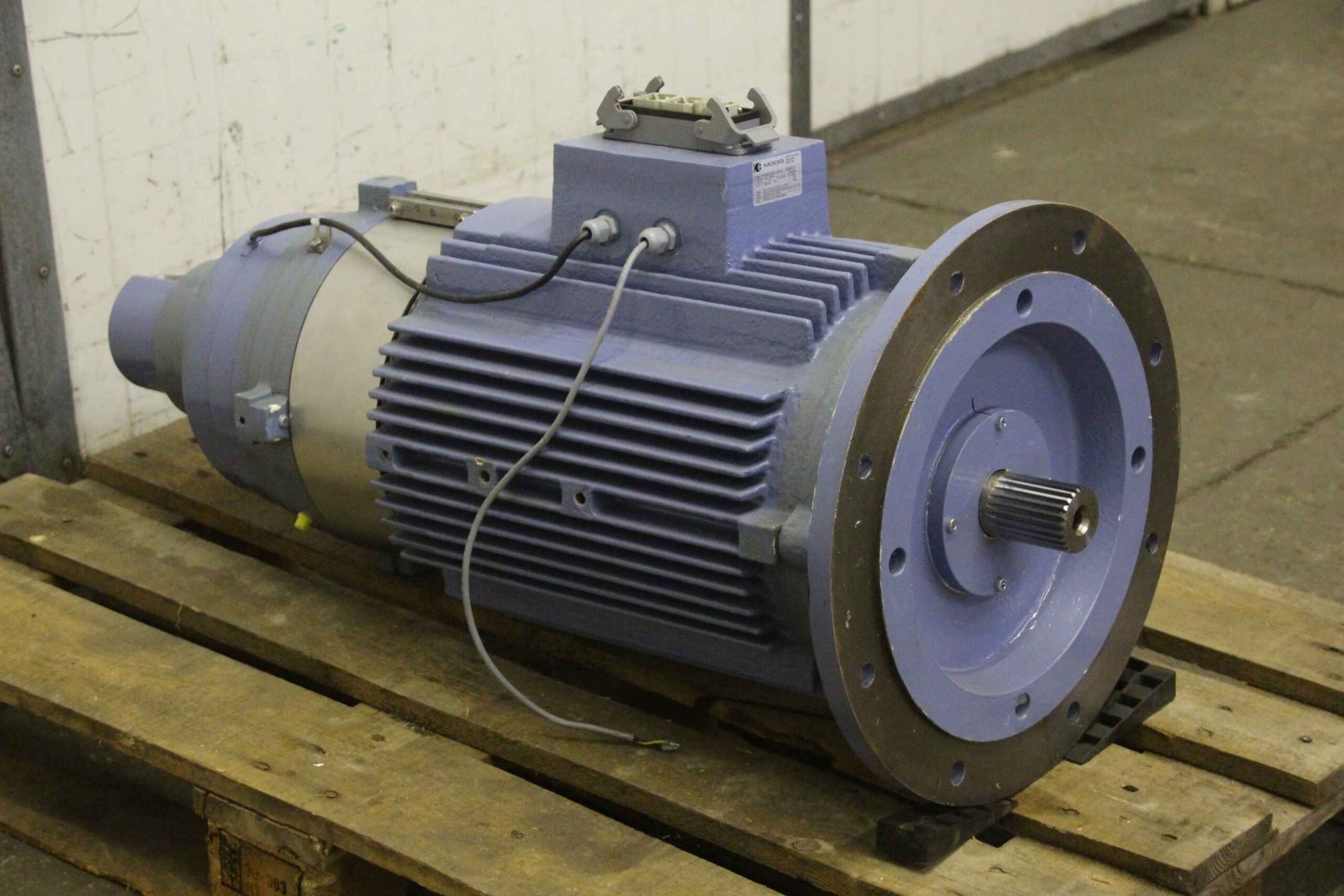 Servomotor 120 Nm 1250 U/min von Moog - FGVR 180L4-D-A-BC-C – Bild 7