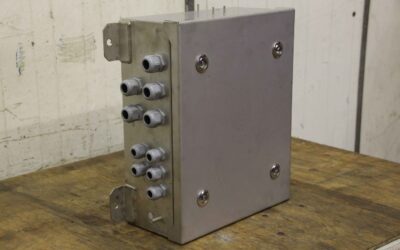 Alternative view of Verteilerschrank von unbekannt - 410/400/H165 mm