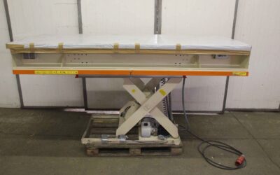 Alternative view of Scherenhubtisch 700 kg von Gruse - ELS 1-8-1-G-SO mit Rollenbahn