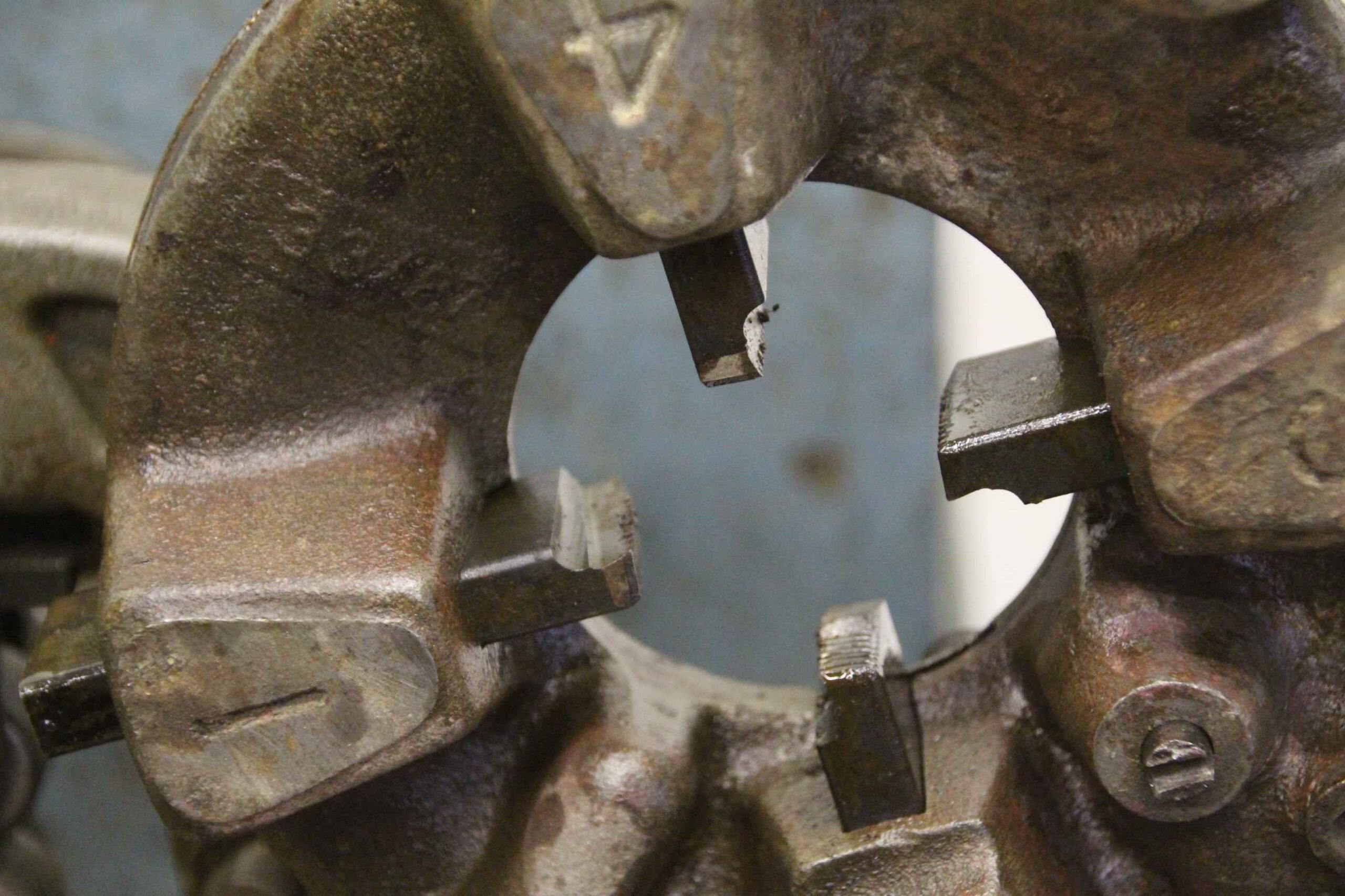 Gewindeschneidmaschine 2 Zoll von Collins - 22 A – Bild 5