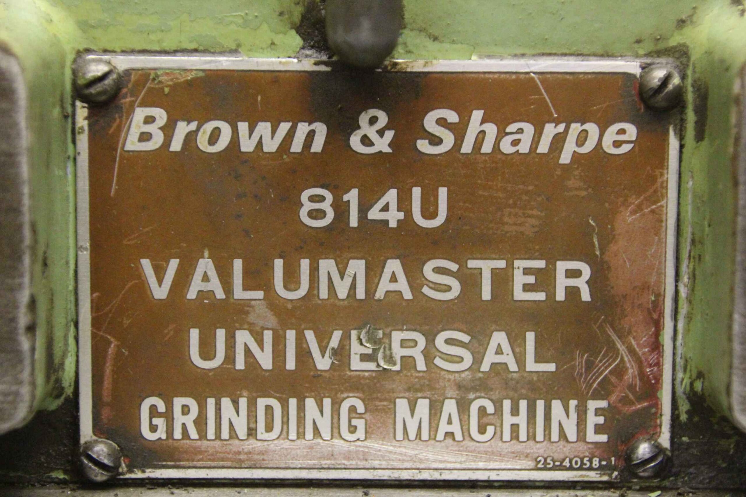 Rundschleifmaschine von Brown & Sharpe - 814U Valuemaster – Bild 15
