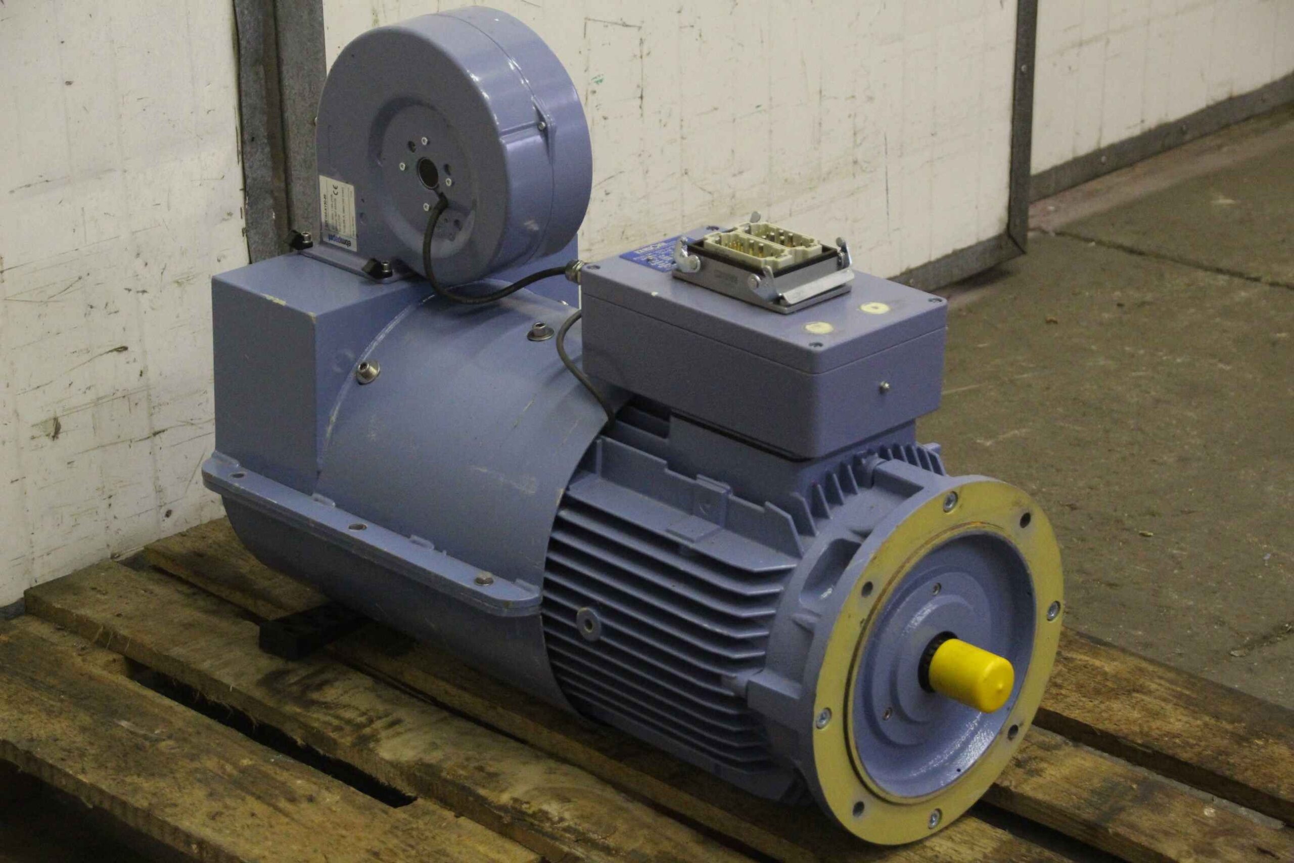 Servomotor 7,5 kW 1600 U/min von Ruckh - Pitch GM 160M-4/SSB – Bild 2