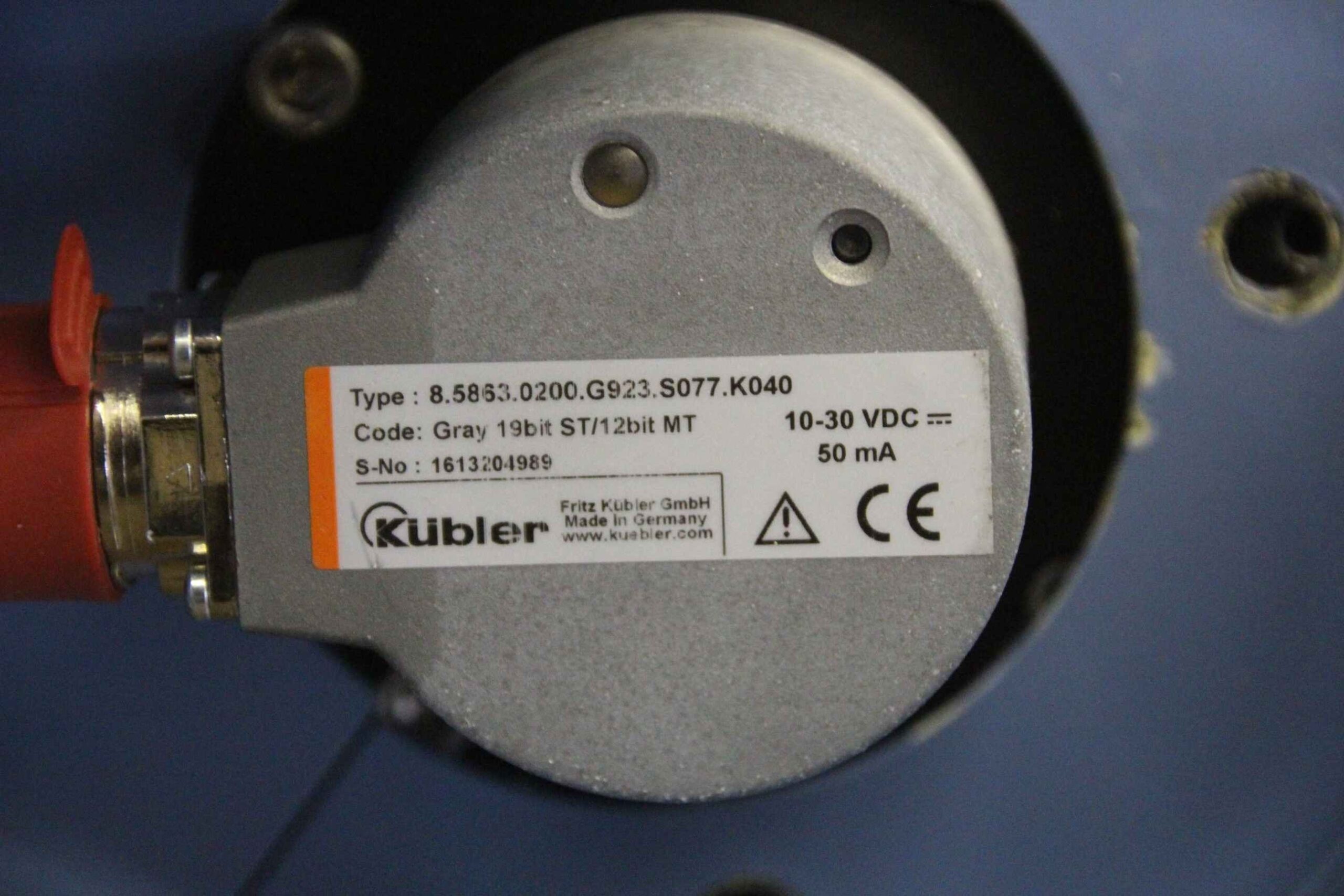 Servomotor 7,5 kW 1600 U/min von Ruckh - Pitch GM 160M-4/SSB – Bild 5