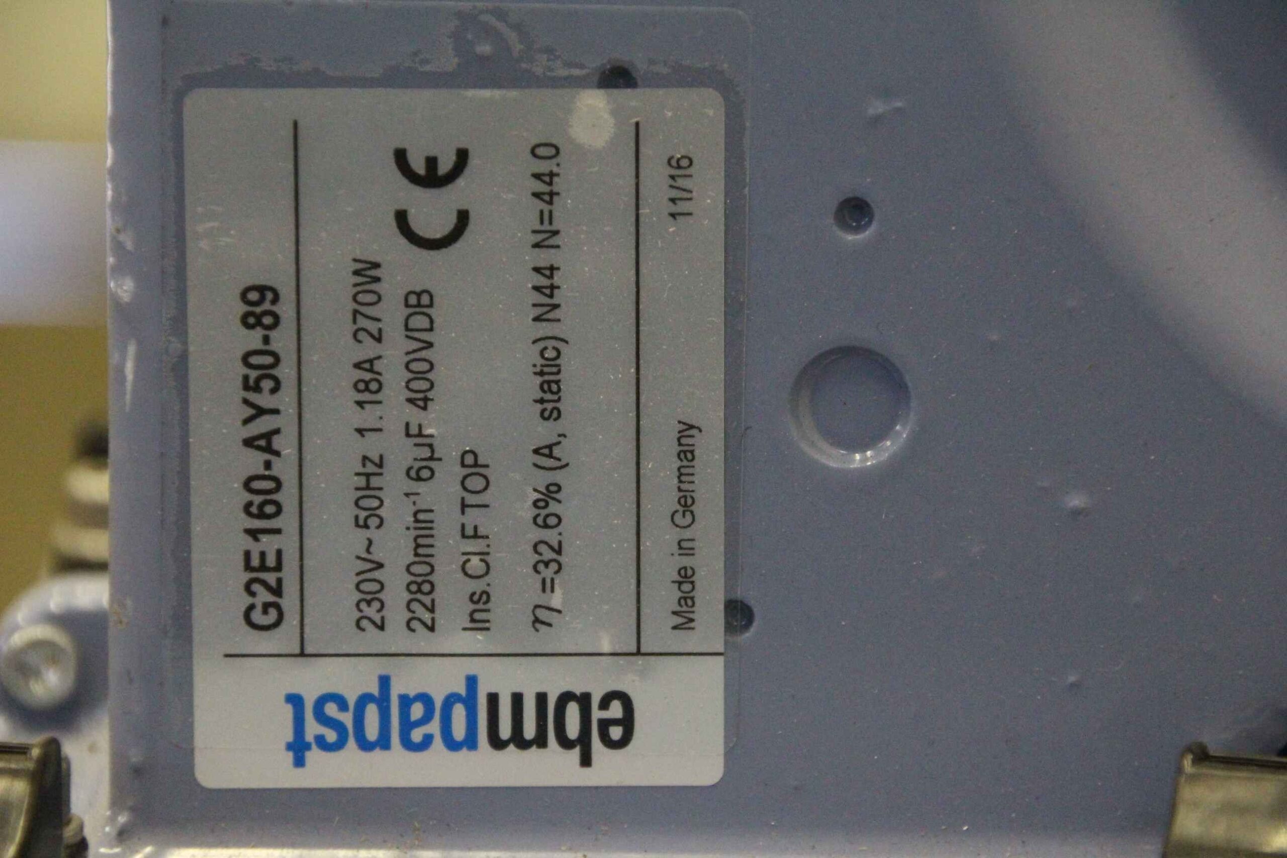 Servomotor 7,5 kW 1600 U/min von Ruckh - Pitch GM 160M-4/SSB – Bild 6