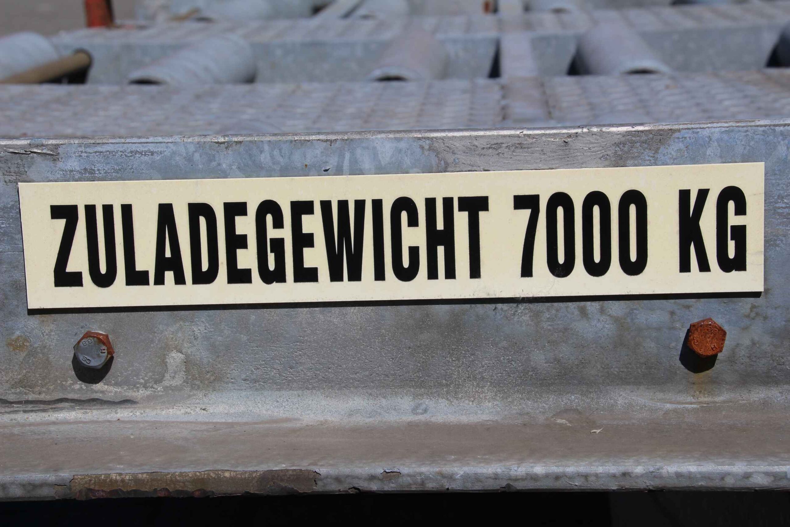 Schwerlast-Transportwagen 7 Tonnen von TCR - PTM 7/3 Traglast 7 t – Bild 10