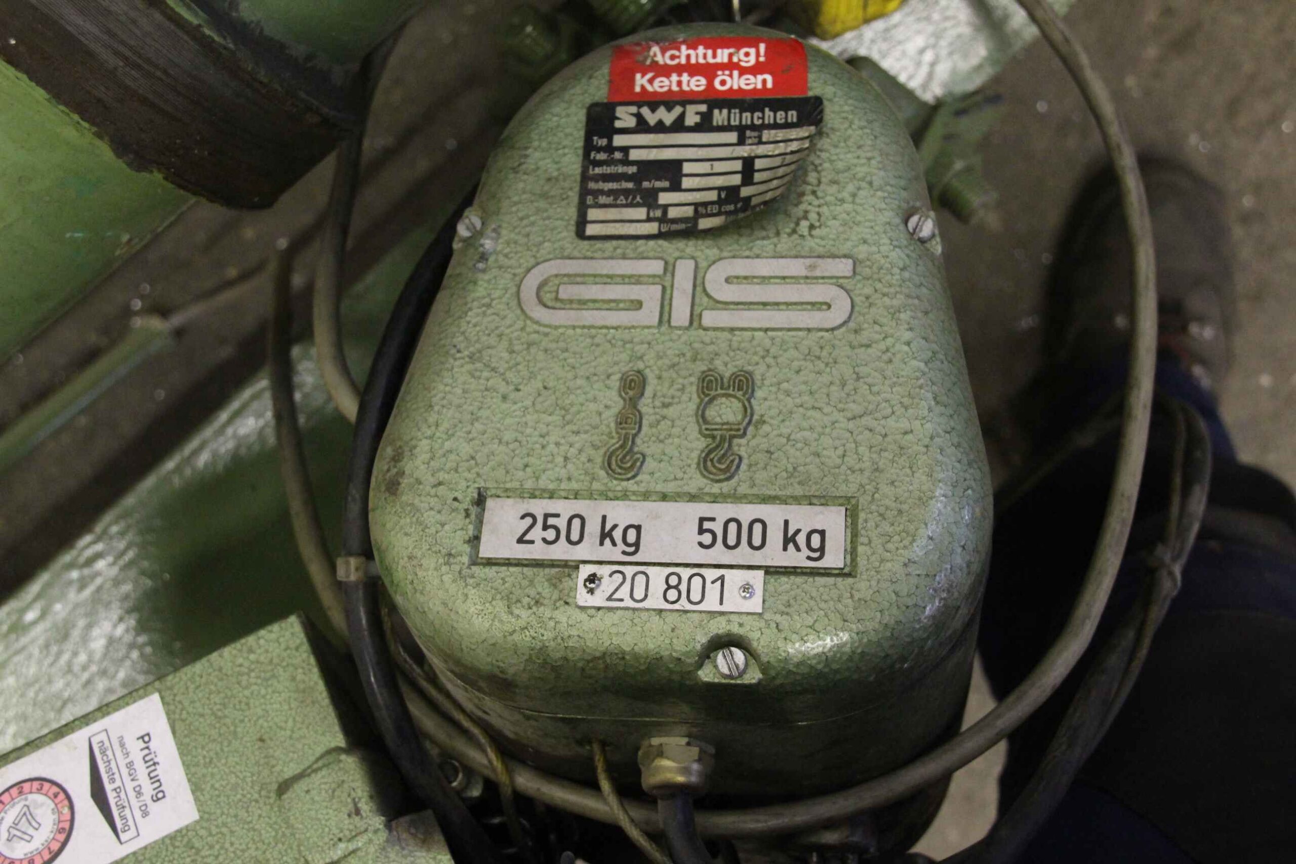 Säulenschwenkkran Ausleger 3 m /500 kg von SWF - 3 m / 500 kg – Bild 7