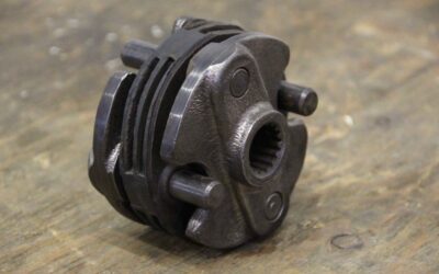 Klauenkupplung von unbekannt - Zahnwelle Durchmesser 25/20 mm