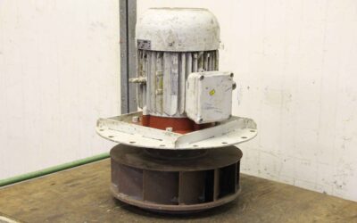 Staubabsauggebläse 4,6 kW von Loher - Durchmesser Lüfter 415 mm