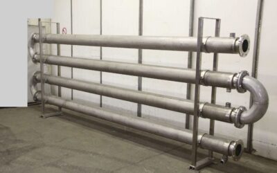 Wärmetauscher von Edelstahl - DN160