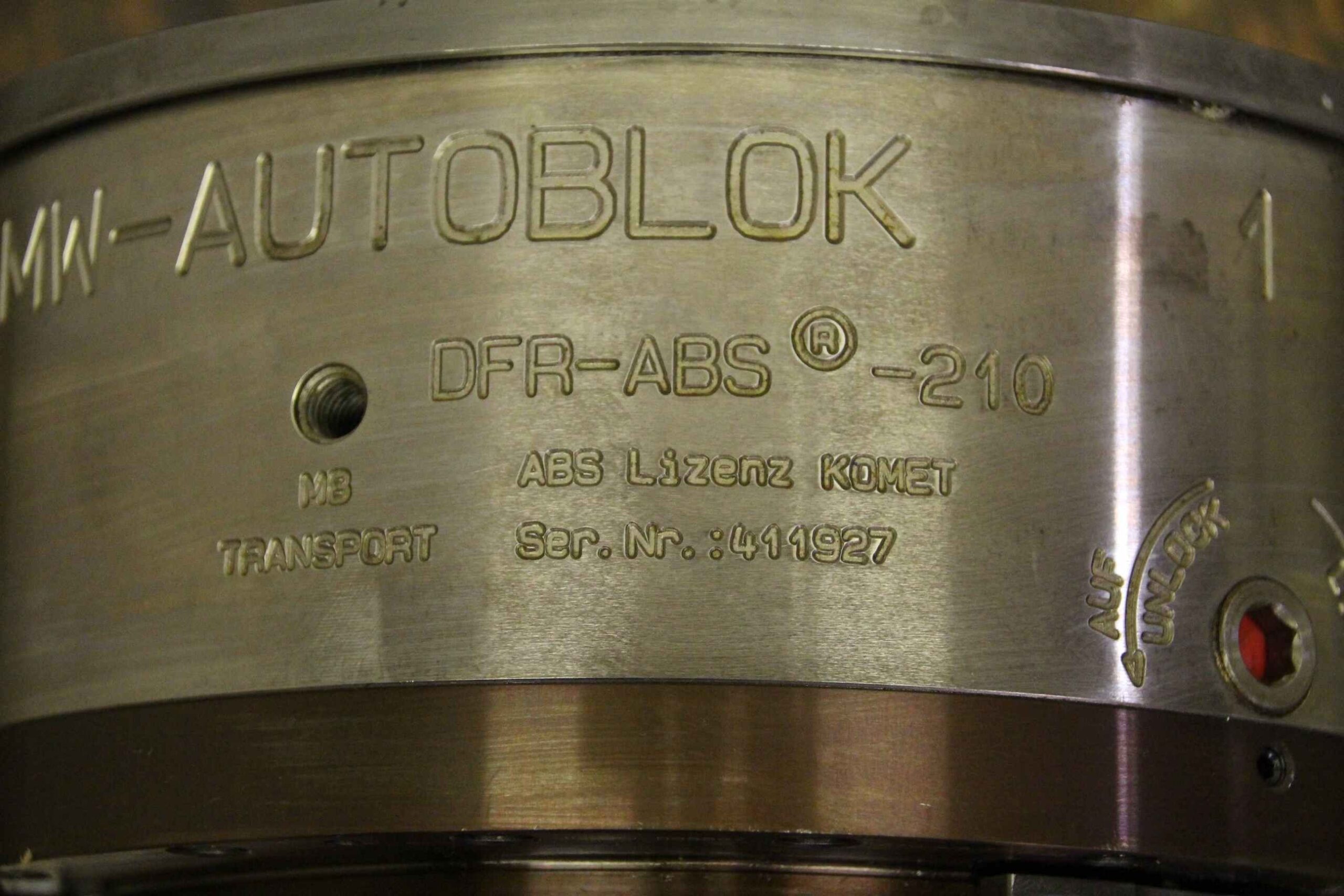 Kraftspannfutter hydraulisch von SMW Autoblok - DFR-ABS-210 – Bild 7