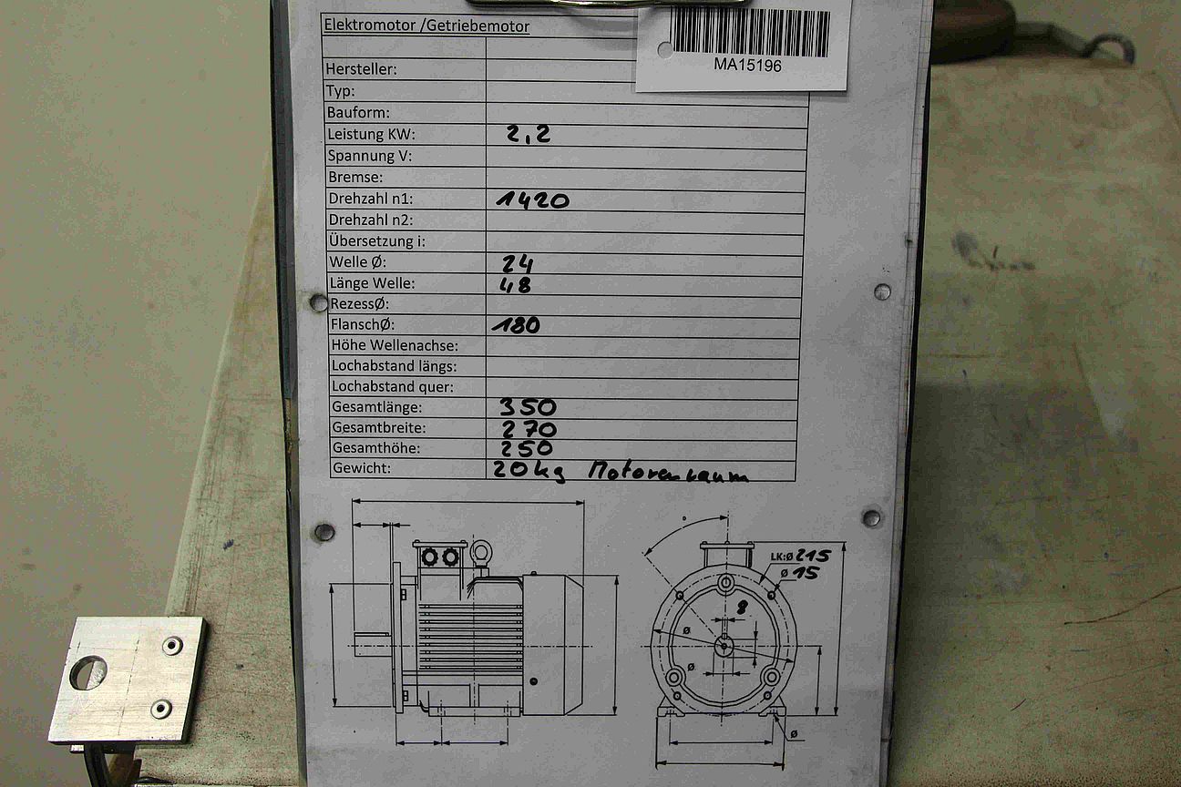Elektromotor 2,2 kW 1420 U/min von unbekannt - 4AX90L4Y3 – Bild 6