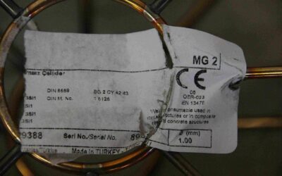 Alternative view of Schweißdraht 1 mm   Gewicht 3,5 kg von unbekannt - SG2 CY 42 43  1.5125