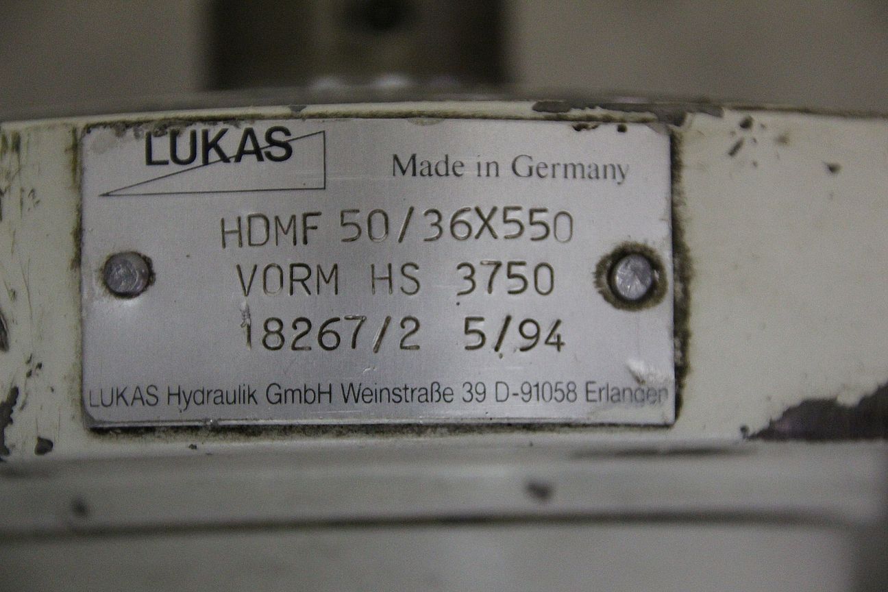 Hydraulikzylinder von Lukas - HDMF 50/36x550 – Bild 4