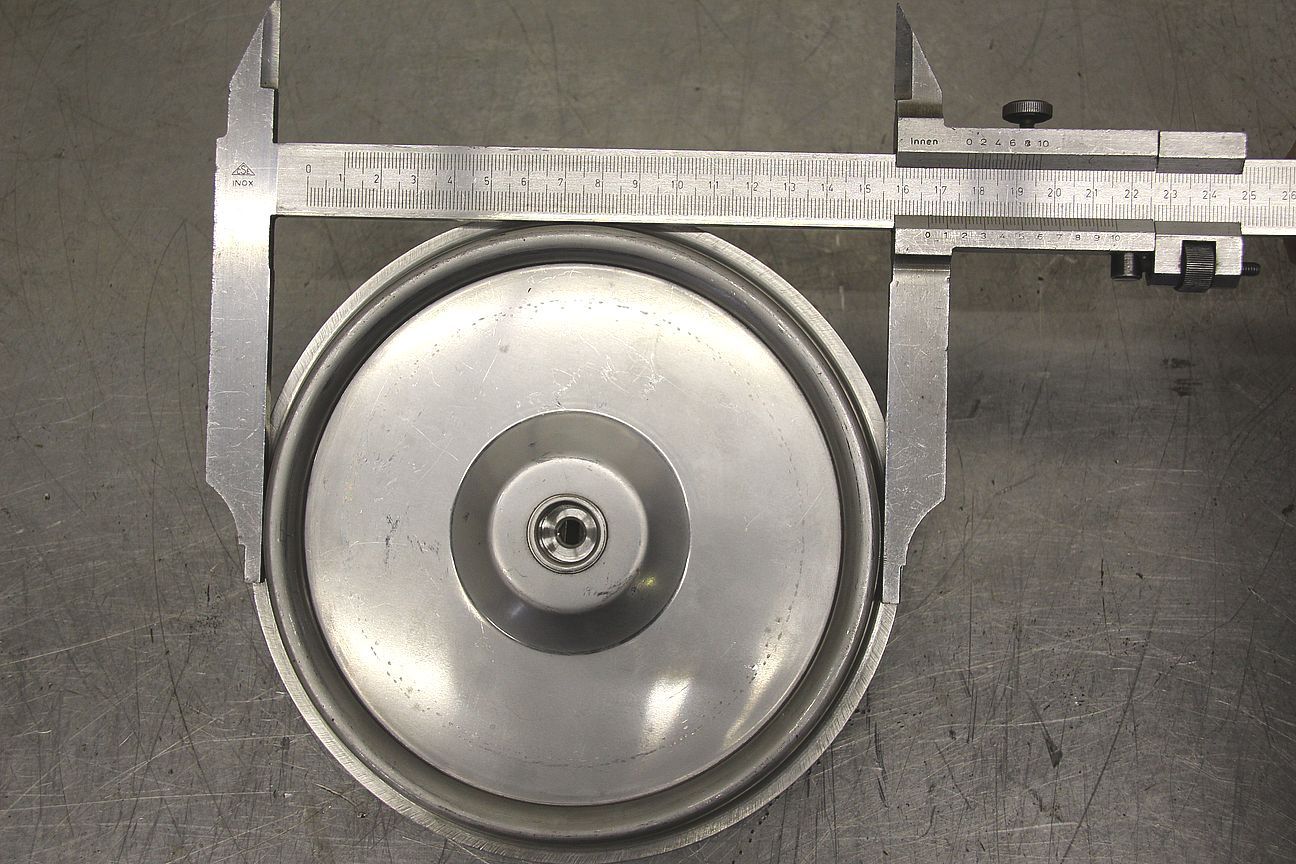 Verschlußdeckel von Edelstahl - Durchmesser 167 mm – Bild 4
