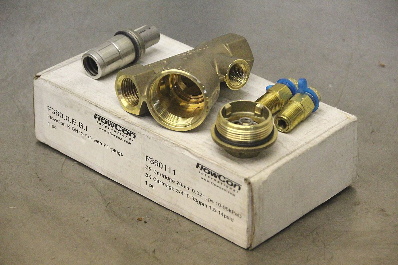 Automatisches Ausgleichsventil von Flowcon - F380.0.E.B.I F360111