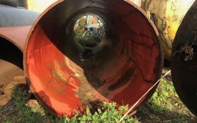 Alternative view of Stahlrohr von unbekannt - Ø 1070 x15 x 4350 mm