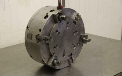 Alternative view of Kraftspannfutter hydraulisch von Röhm - KZDF-330/3/3