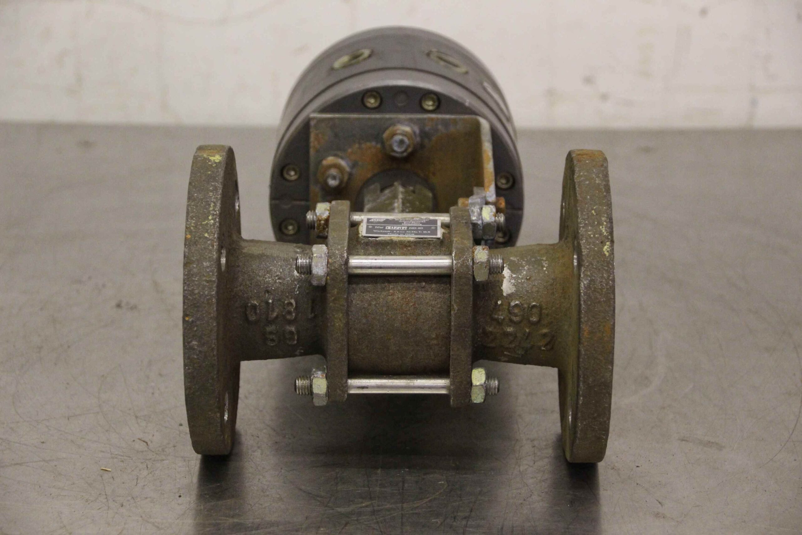 Absperrschieber mit Ventilantrieb pneumatisch von VEB MAW - NW40/32 ND 40 LDA 309-1 – Bild 3