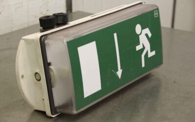 Alternative view of Kompaktleuchte Notlichtleuchte von Stahl - C-LUX 6500/1081