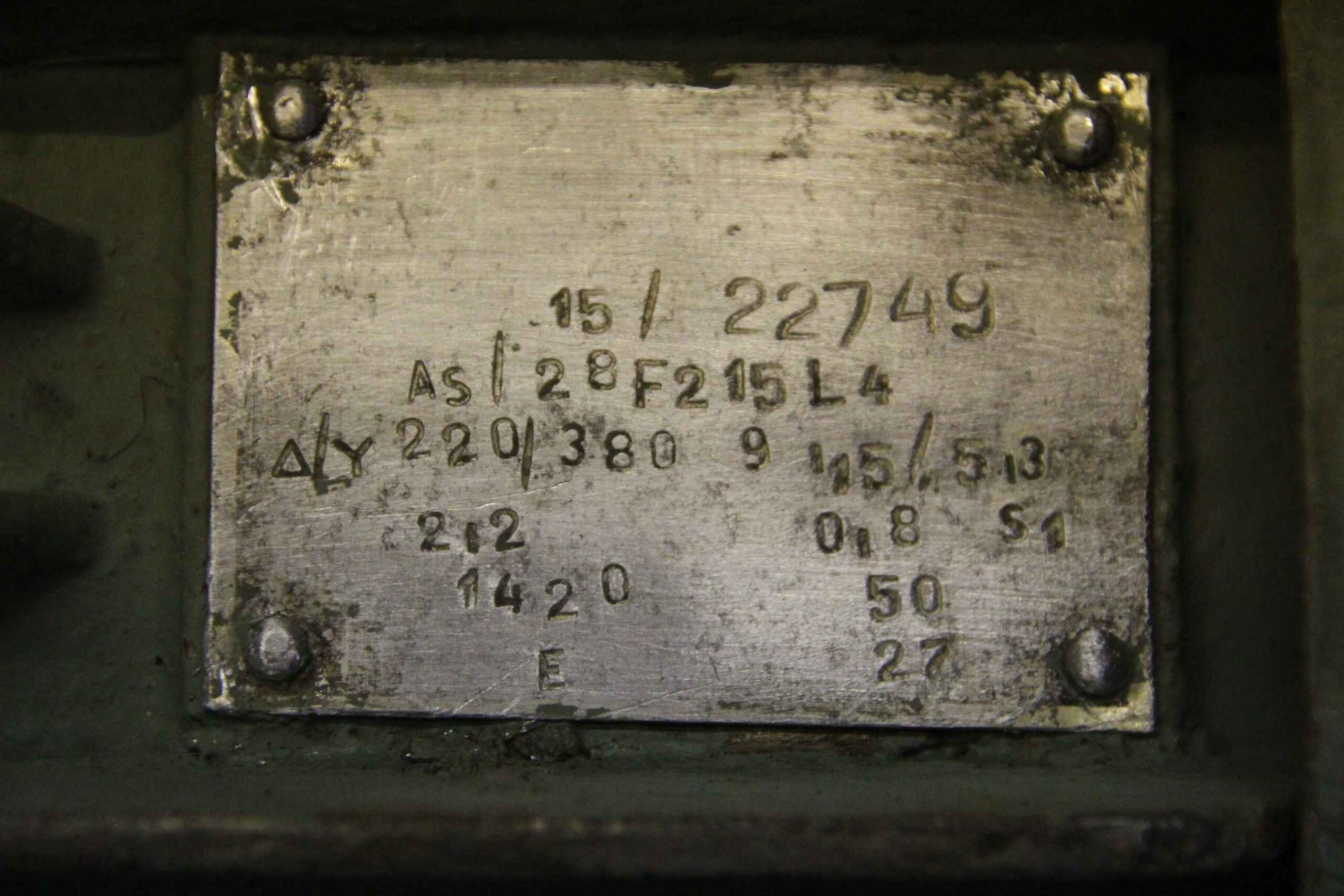 Elektromotor 2,2 kW 1420 U/min von EP REL - AS/28F215L4 – Bild 8