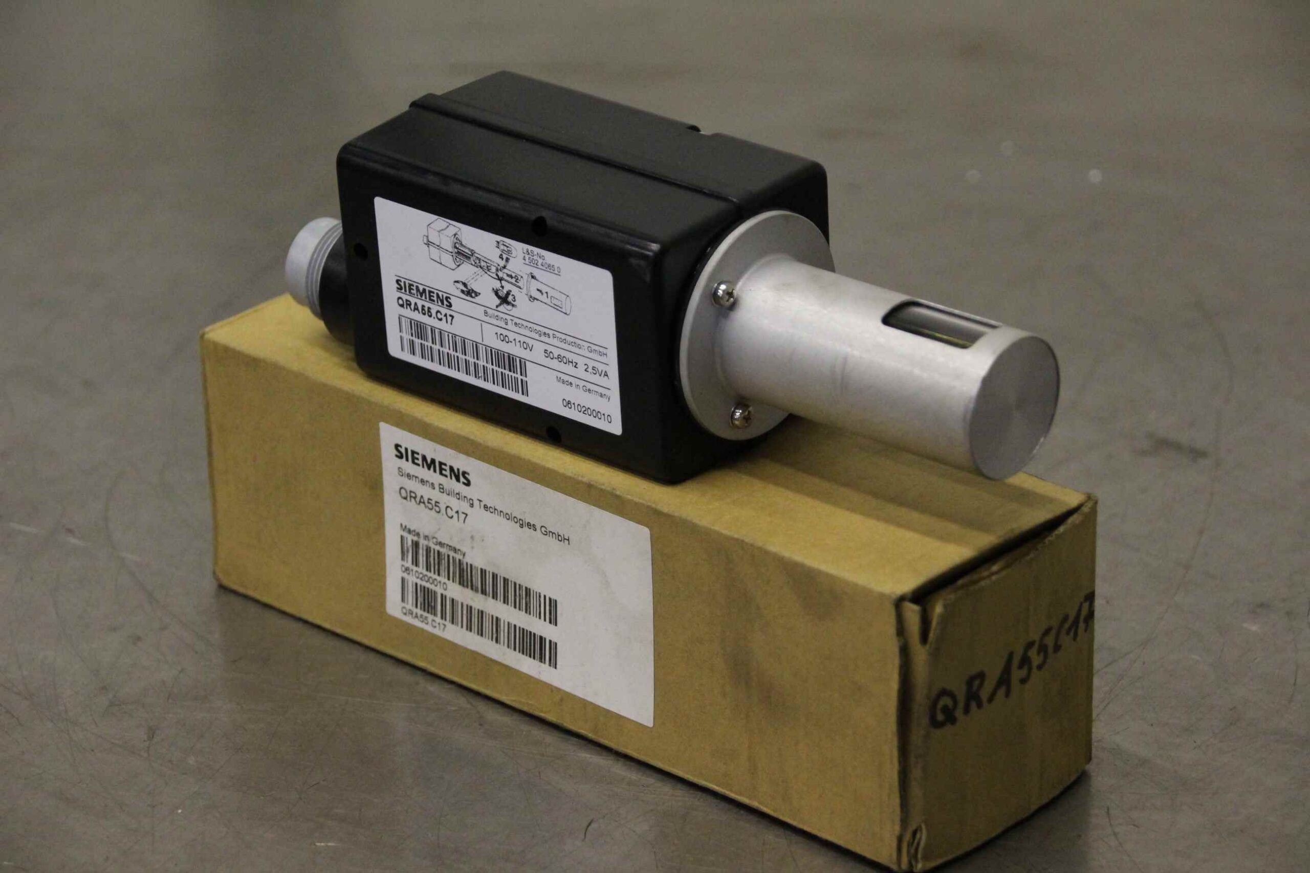 Infrarot- Flammenfühler von Siemens - QRA55.C17