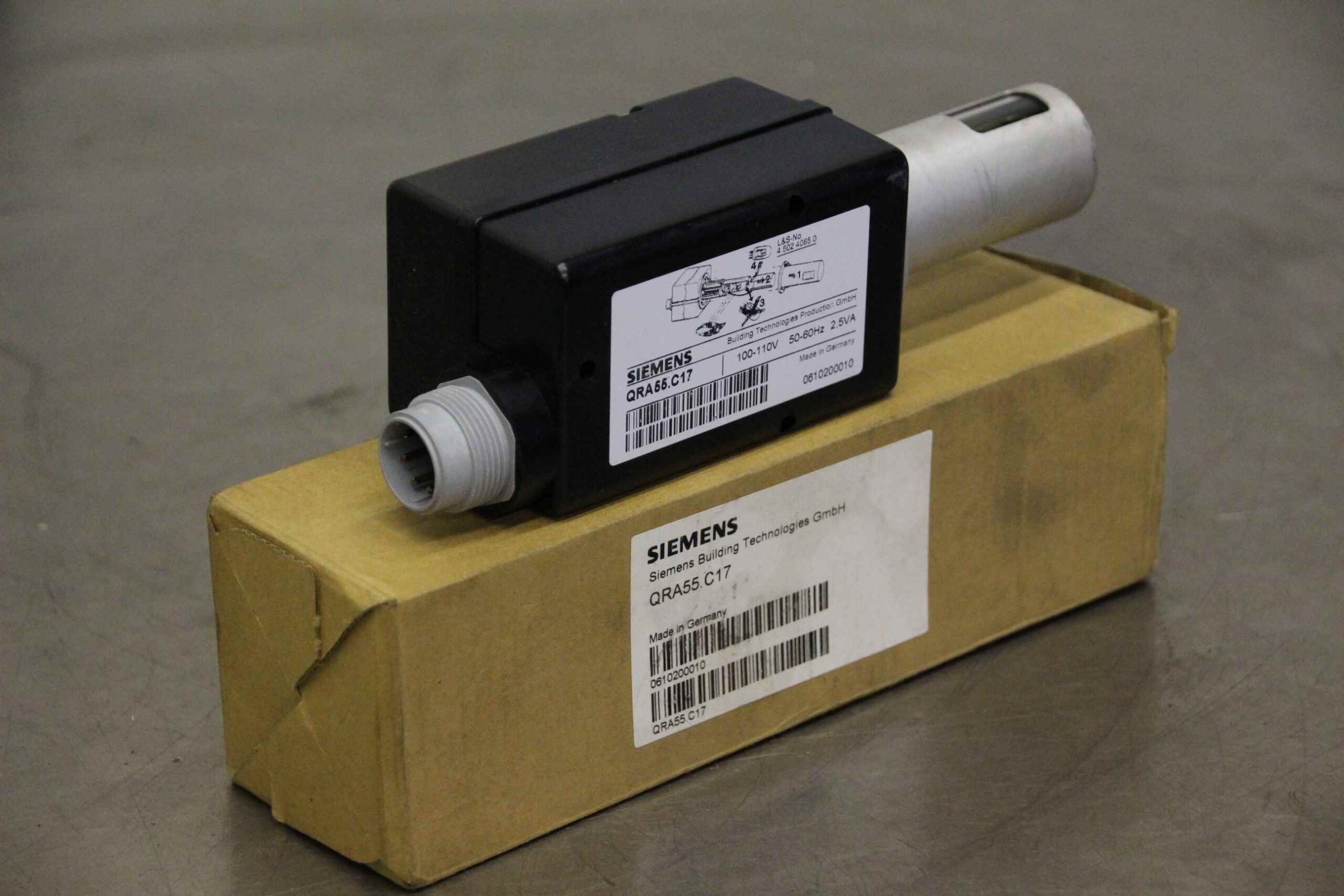 Infrarot- Flammenfühler von Siemens - QRA55.C17 – Bild 2