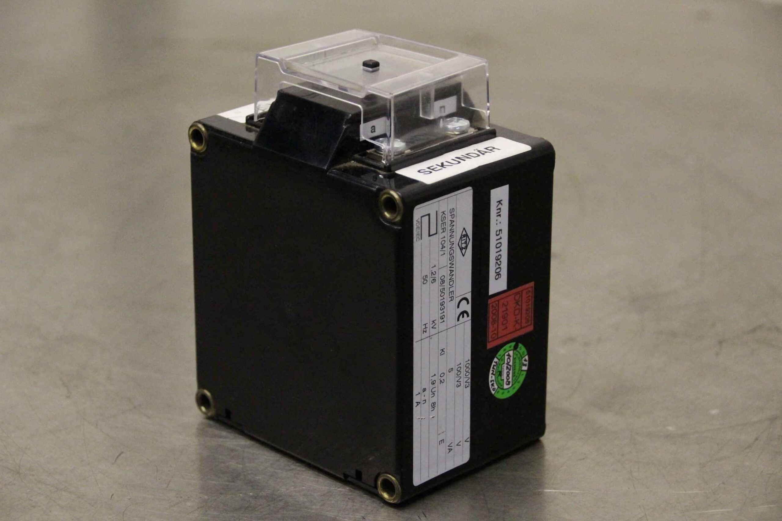 Spannungswandler von Ritz - KSER 104/1