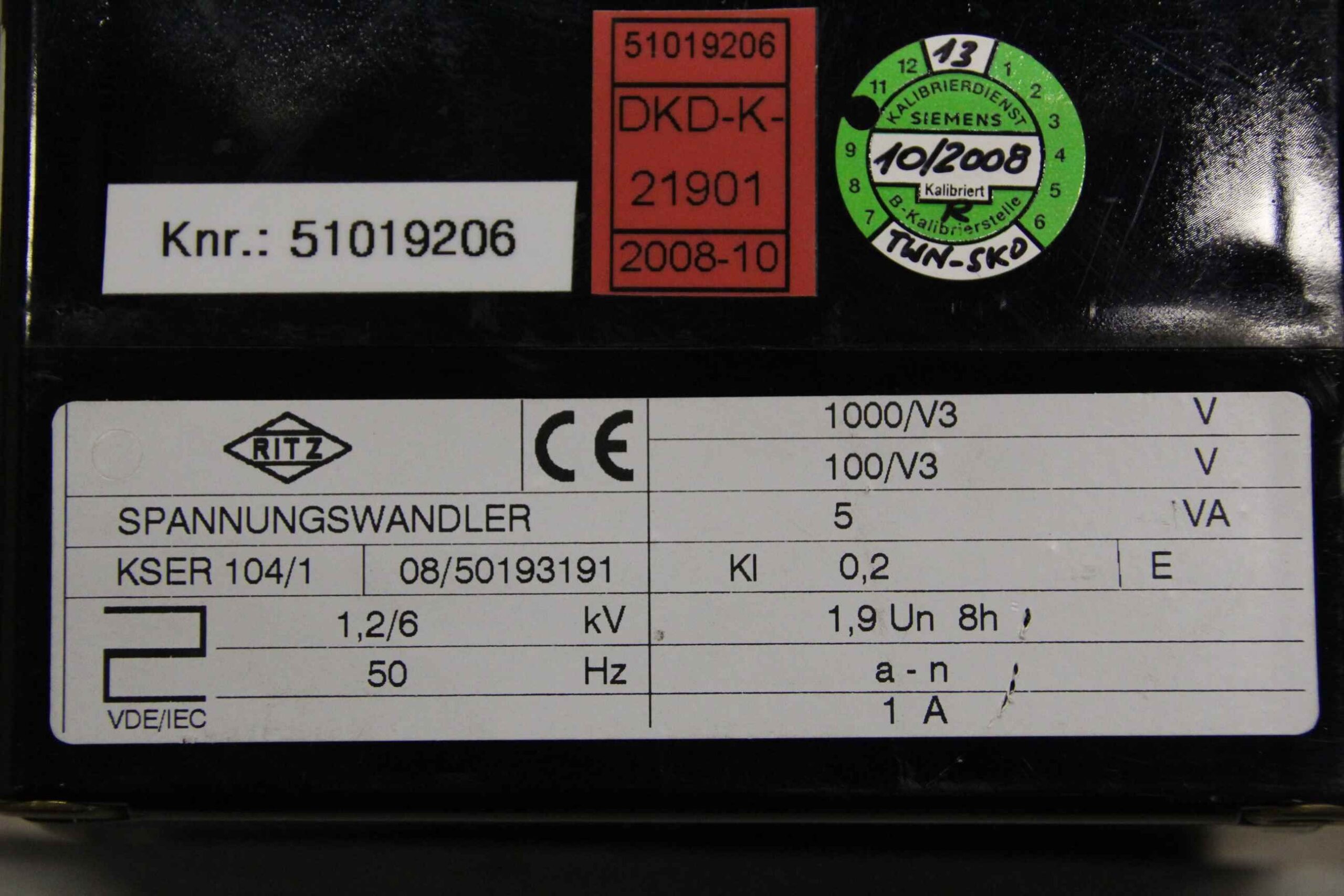 Spannungswandler von Ritz - KSER 104/1 – Bild 4